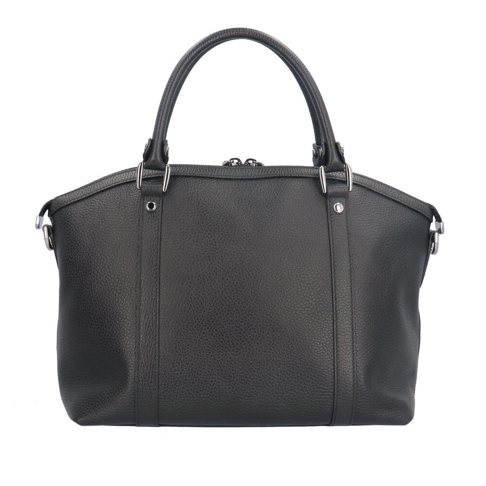 GUCCI グッチ ショルダーバッグ レザー ブラック レディース 中古