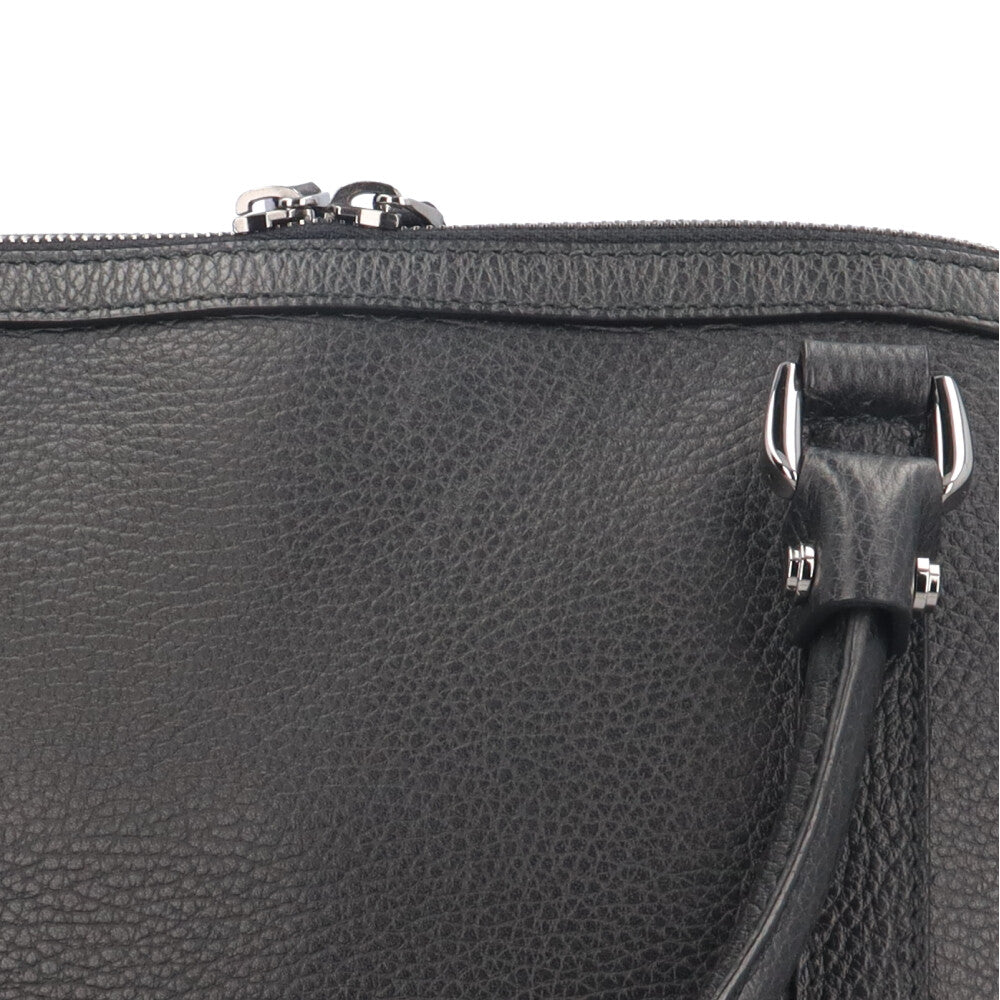 GUCCI グッチ ショルダーバッグ レザー ブラック レディース 中古