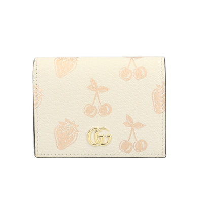 GUCCI グッチ フルーツプリント ダブルG スモールウォレット GG
