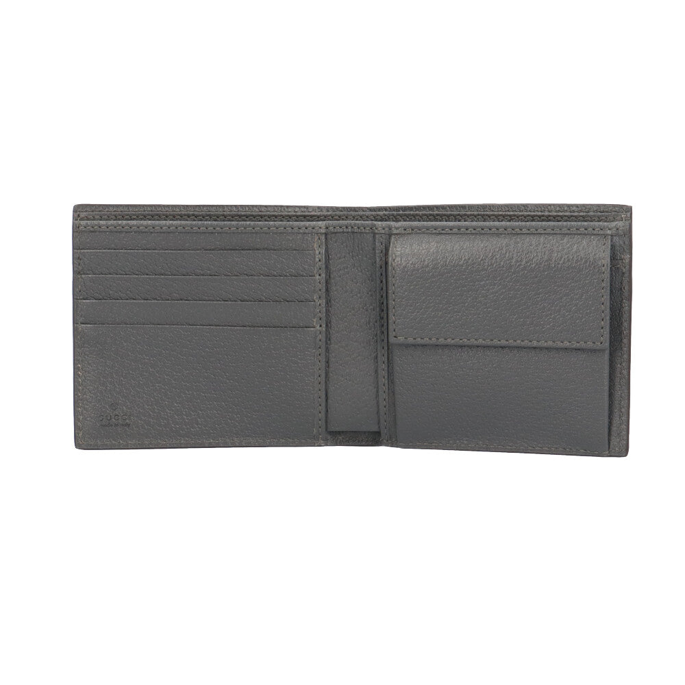Gucci シルバー 21号　美品　値下げ不可　即購入◎ GUCCI Gucci New Basket Interlocking G Bifold Wallet GG Supreme