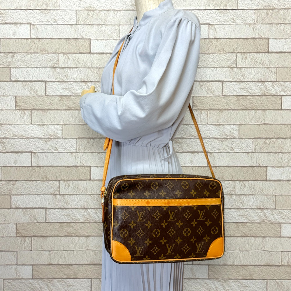 LOUIS VUITTON ルイヴィトン トロカデロGM モノグラム ショルダーバッグ モノグラムキャンバス ブラウン レディース 中古 –  【公式】リサイクルキング オンラインショップ