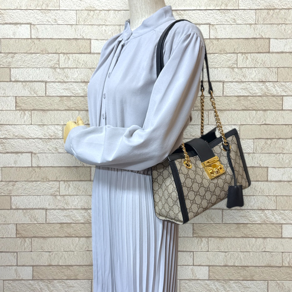 GUCCI グッチ パドロック ミディアム GGスプリーム ショルダーバッグ 