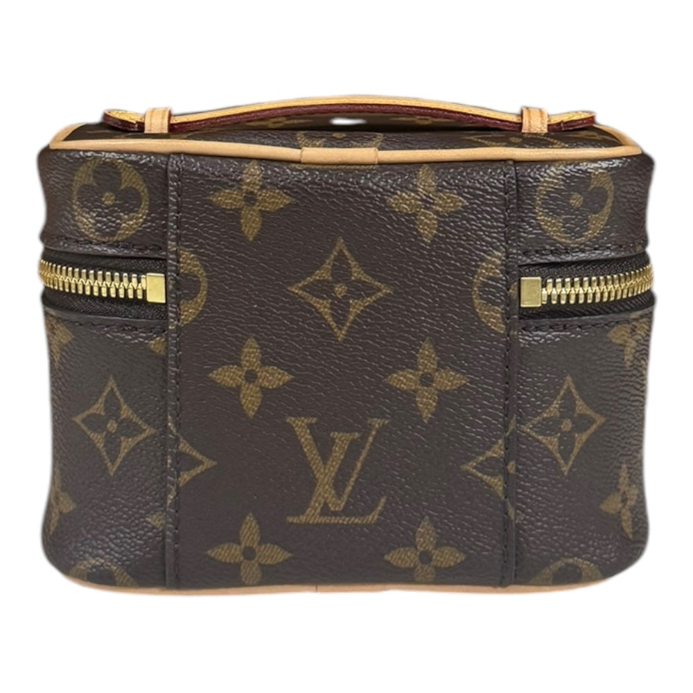 LOUIS VUITTON ルイヴィトン ニース・ナノ モノグラム ポーチ モノグラムキャンバス レディース 中古 – 【公式】リサイクルキング  オンラインショップ