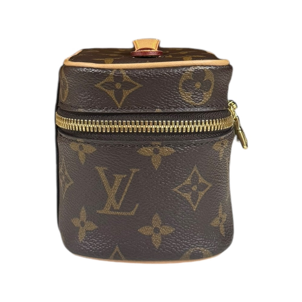 LOUIS VUITTON ルイヴィトン ニース・ナノ モノグラム ポーチ モノグラムキャンバス レディース 中古 – 【公式】リサイクルキング  オンラインショップ