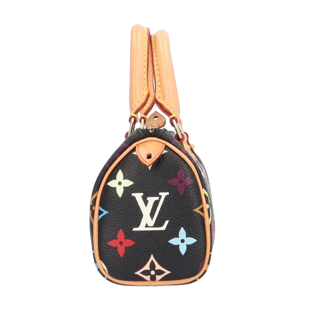 LOUIS VUITTON ルイヴィトン ミニスピーディ モノグラムマルチカラー ハンドバッグ モノグラムマルチカラー ブラック レディース –  【公式】リサイクルキング オンラインショップ