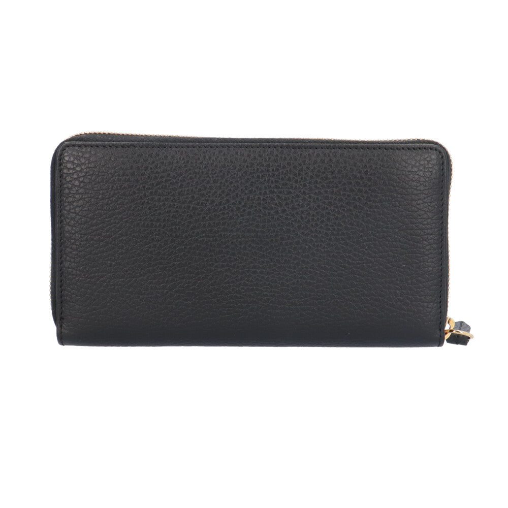 GUCCI グッチ ジップアラウンドウォレット GGマーモント 長財布 レザー