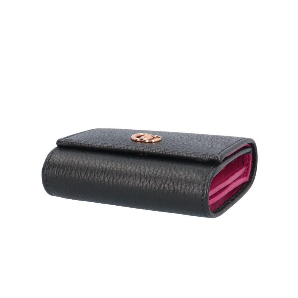 【未使用に近い】グッチ ミディアムウォレット GG柄 GGスプリーム マーモント GUCCI グッチ ミディアム ウォレット GGマーモント 二つ折り財布