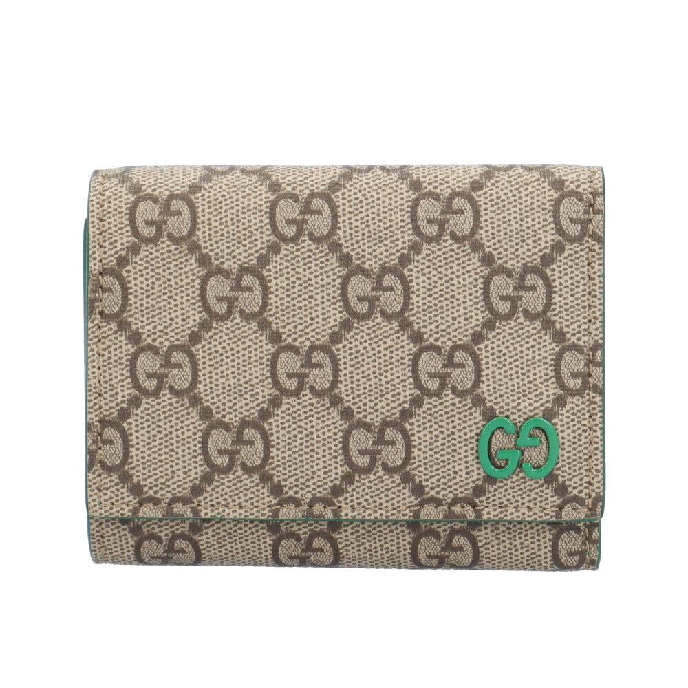 GUCCI グッチ GGディテール GGスプリーム 三つ折り財布 GGスプリーム