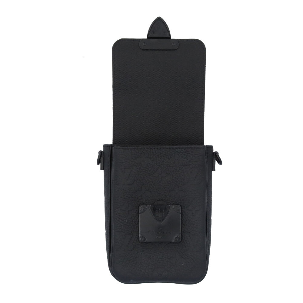 【未使用に近い】ルイヴィトン トリヨン モノグラム ヴェルティカル 長財布 黒 ルイヴィトンジッピーウォレット ヴェルティカル 43006 黒 メンズ