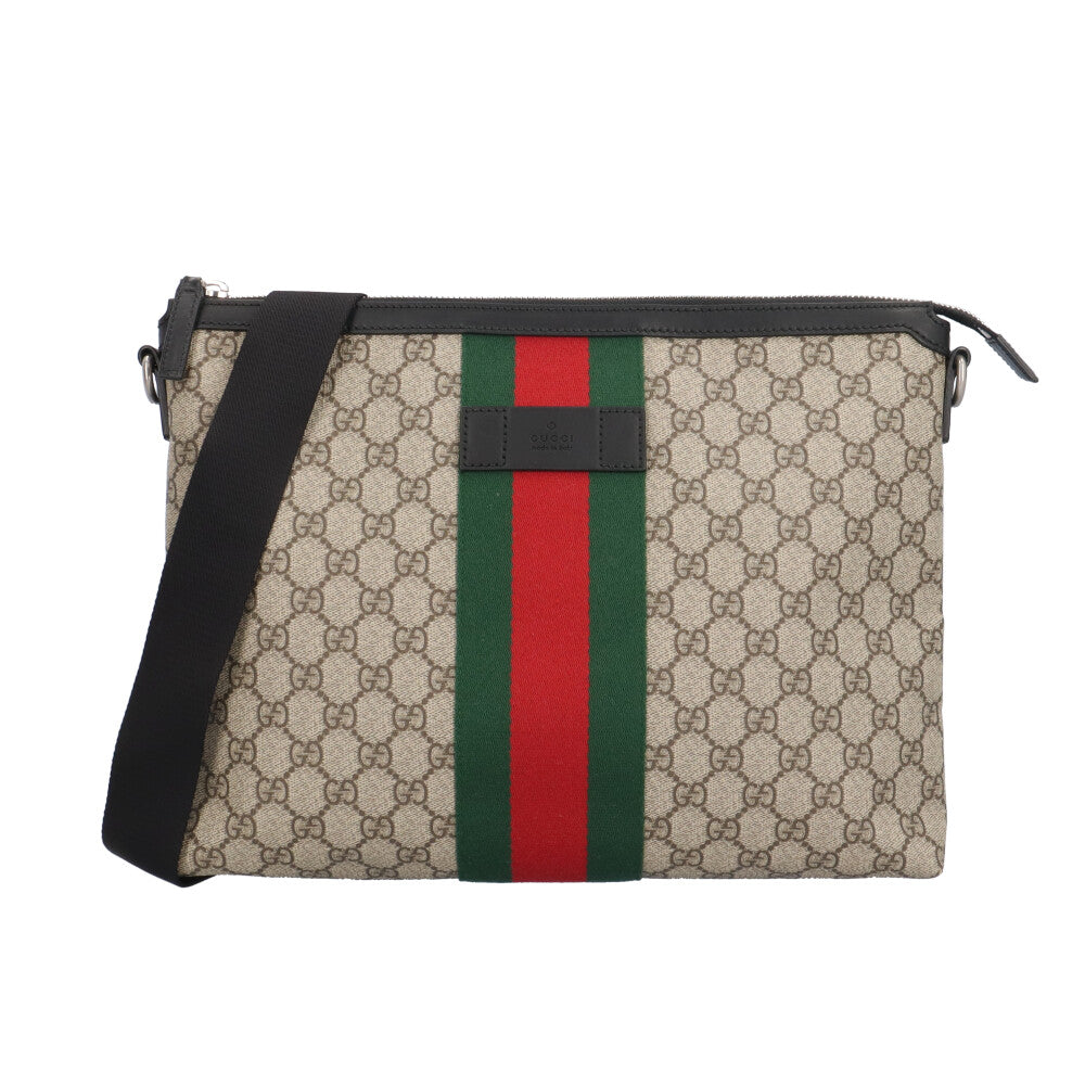 GUCCI グッチ ミディアム メッセンジャーバッグ GGスプリーム