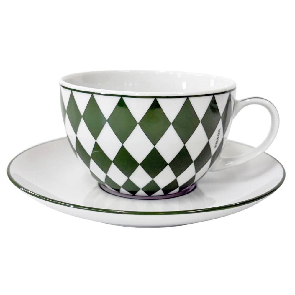 PRADA プラダ ポーセリン カプチーノカップ 2点セット コップ 陶器