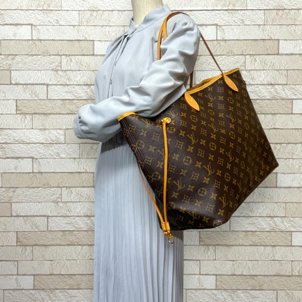 LOUIS VUITTON ルイヴィトン ネヴァーフルGM モノグラム トートバッグ モノグラムキャンバス ブラウン レディース 中古 –  【公式】リサイクルキング オンラインショップ