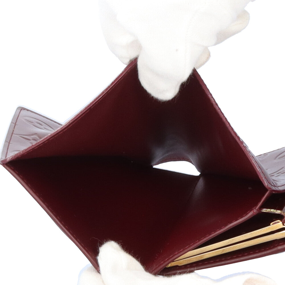 新品同様‼️ 新作　ルイヴィトン　ヴェルニ　ポルトフォイユ　ヴィエノワ　折り財布 LOUIS VUITTON ルイヴィトン ヴェルニ ポルトフォイユ ヴィエノワ