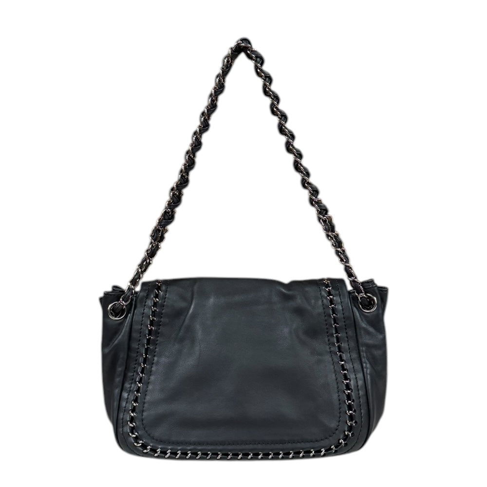 CHANEL シャネル ラグジュアリー ショルダーバッグ レザー ブラック