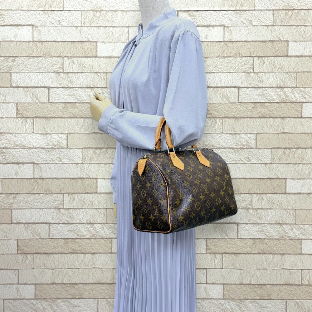 LOUIS VUITTON ルイヴィトン スピーディ25 モノグラム ハンドバッグ
