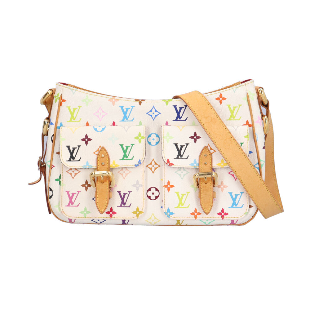 LOUIS VUITTON Louis Vuitton Lodge GM Monogram Multicolor Shoulder Bag Monogram Multicolor White Women s Used