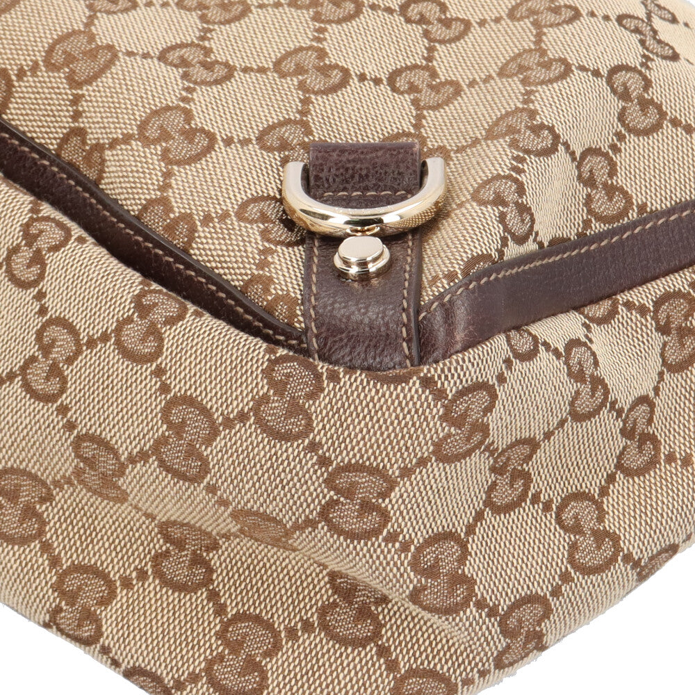 GUCCI グッチ アビー トートバッグ GGキャンバス ベージュ レディース