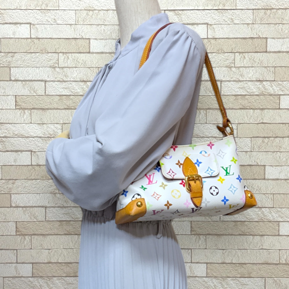 Lv Multicolor Shoulder Bag LOUIS VUITTON Louis Vuitton Eliza