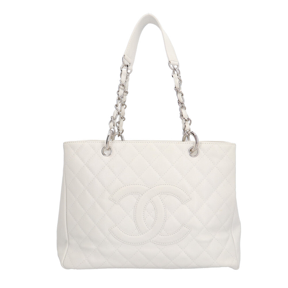 CHANEL シャネル GSTトート マトラッセ ショルダーバッグ キャビア