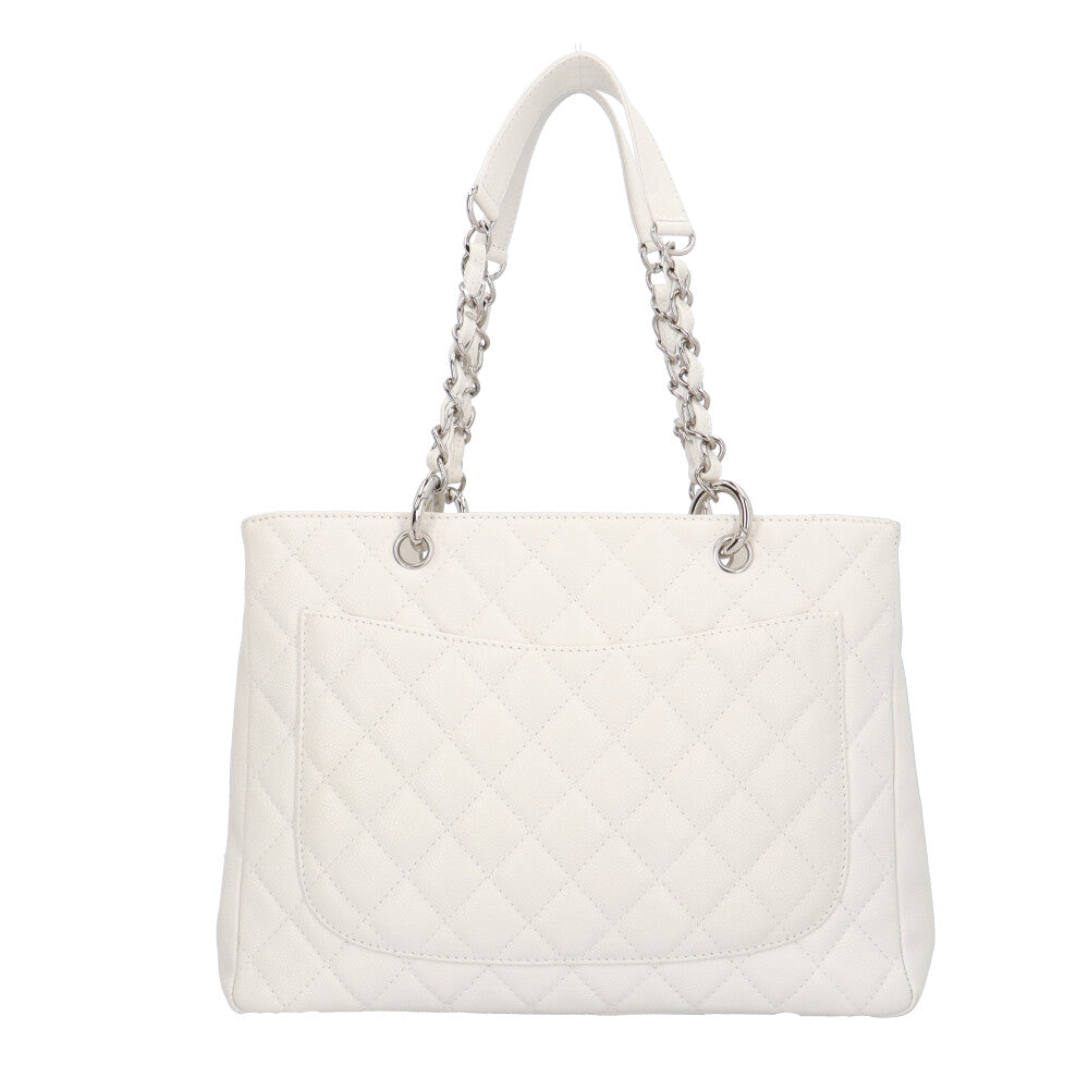 CHANEL シャネル GSTトート マトラッセ ショルダーバッグ キャビア