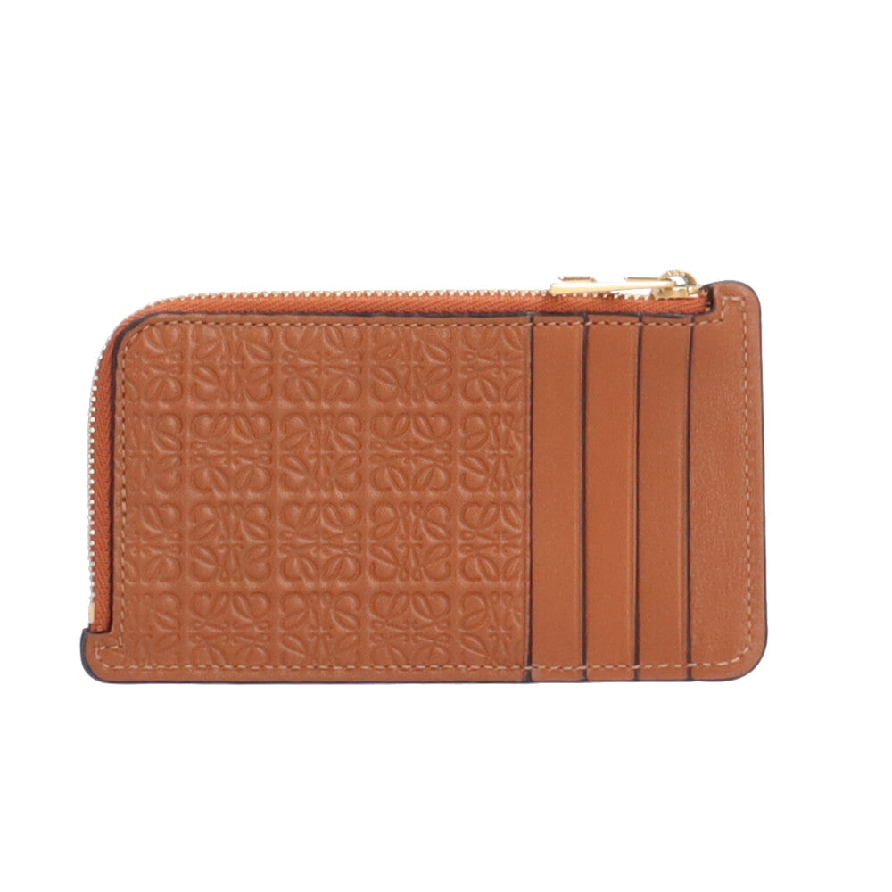 美品 LOEWE ロエベ 長財布 リピートアナグラム カード ケース LOEWE（ロエベ） 長財布 ジップウォレット リピートアナグラム
