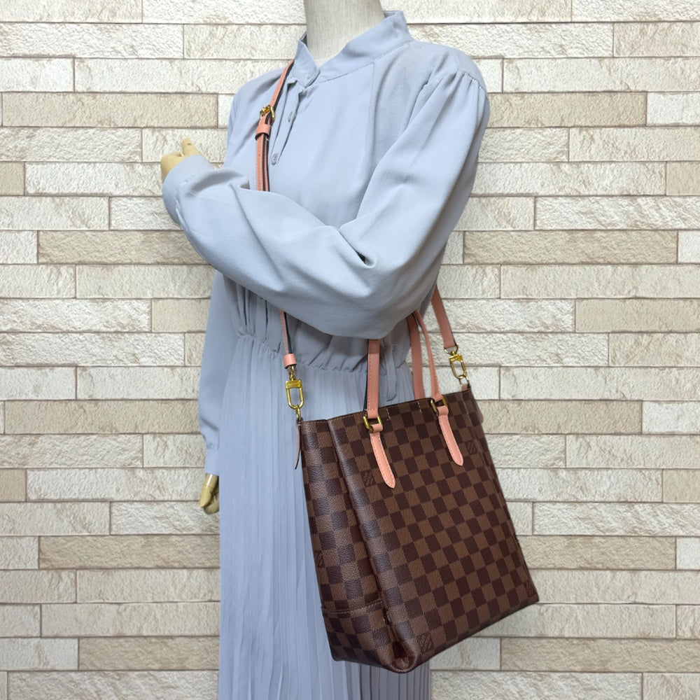 LOUIS VUITTON Louis Vuitton Belmont NV BB Damier Shoulder Bag