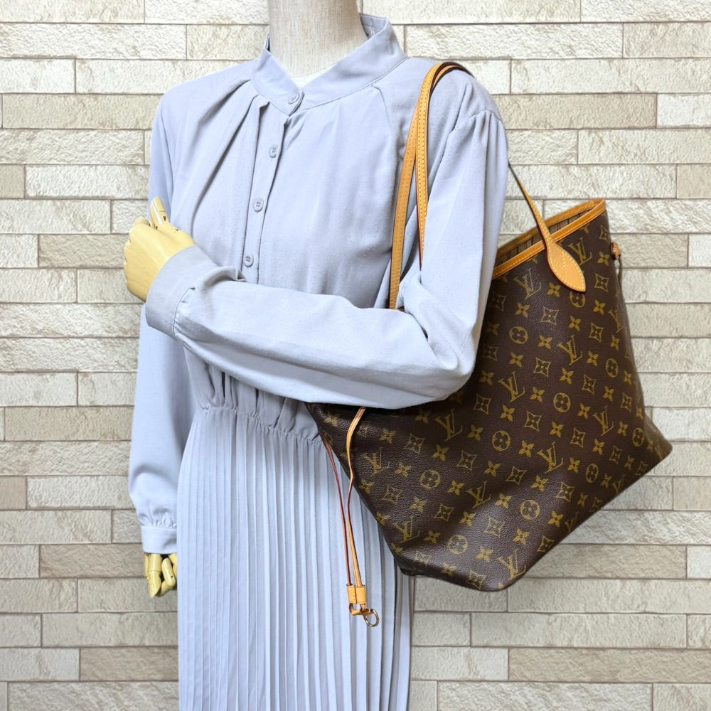 LOUIS VUITTON ルイヴィトン ネヴァーフルMM モノグラム トートバッグ