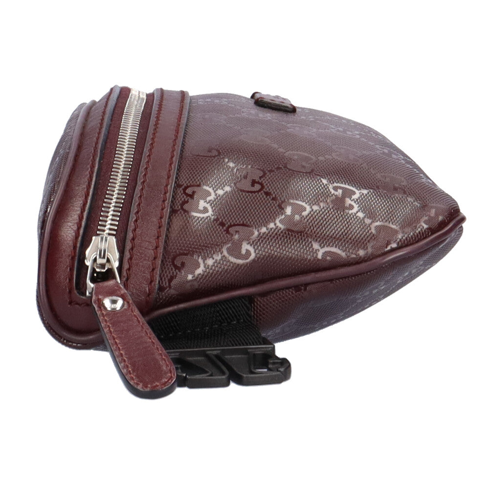 グッチ GUCCI GGインプリメ ウエストバッグ PVCコーティング