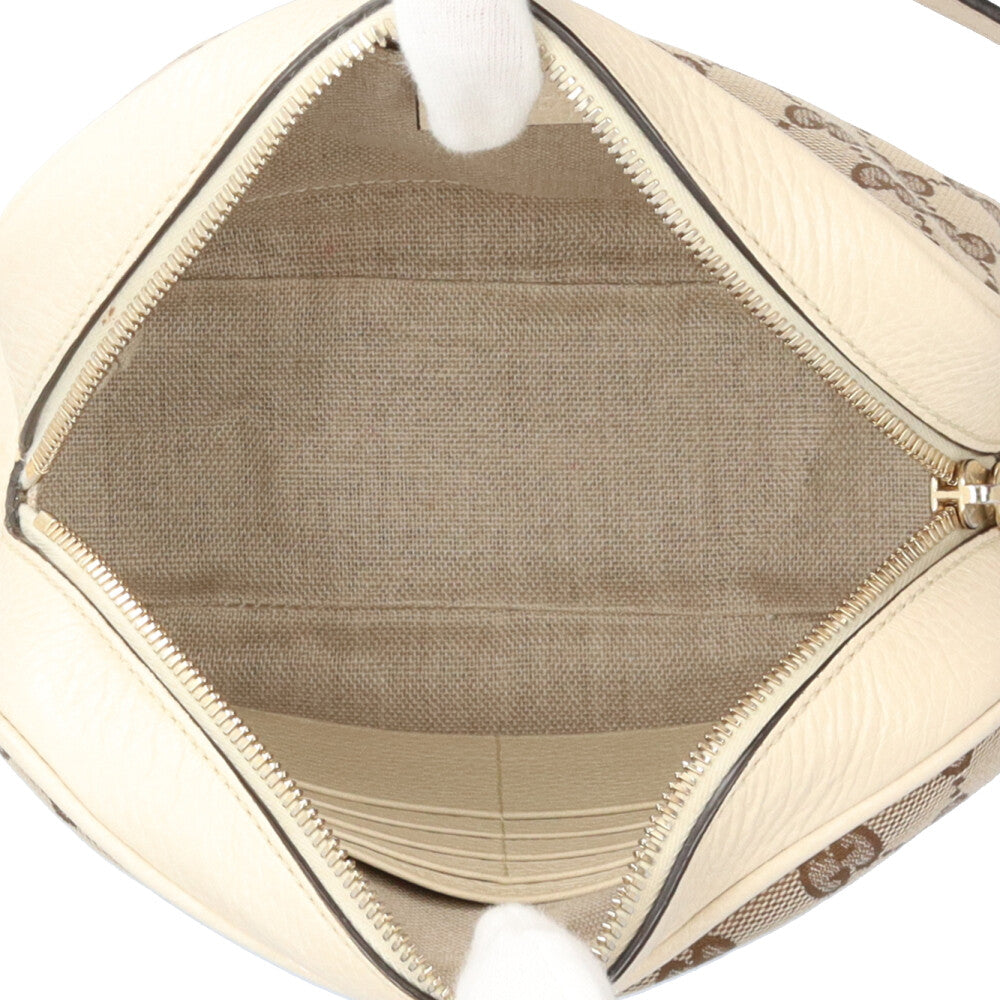 GUCCI グッチ GGキャンバス ショルダーバッグ GGキャンバス ベージュ