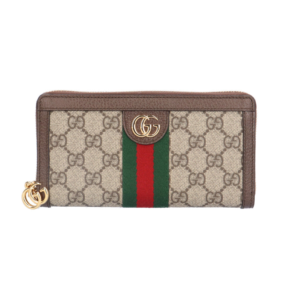 GUCCI グッチ GGスプリーム 長財布 GGスプリームキャンバス ユニ