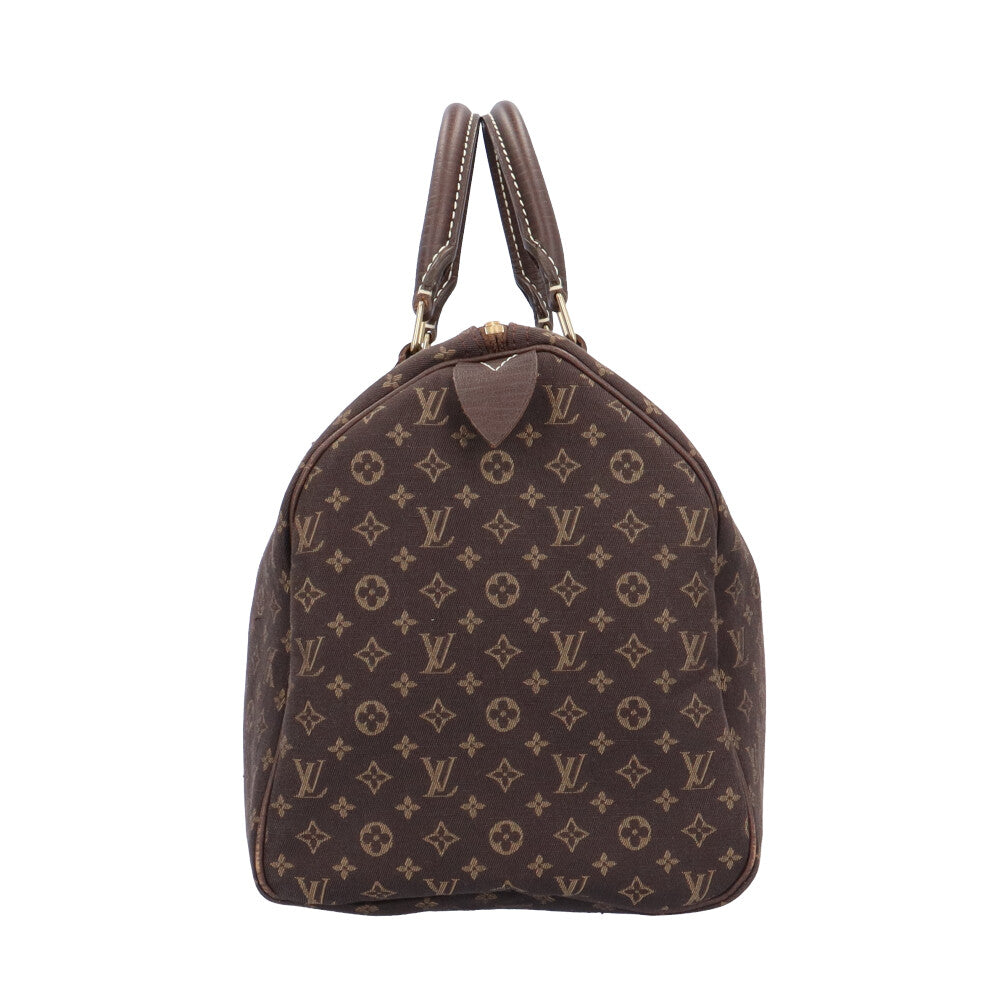 LOUIS VUITTON ルイヴィトン スピーディ30 モノグラムミニラン ハンドバッグ モノグラムミニラン ブラウン レディース 中古 –  【公式】リサイクルキング オンラインショップ