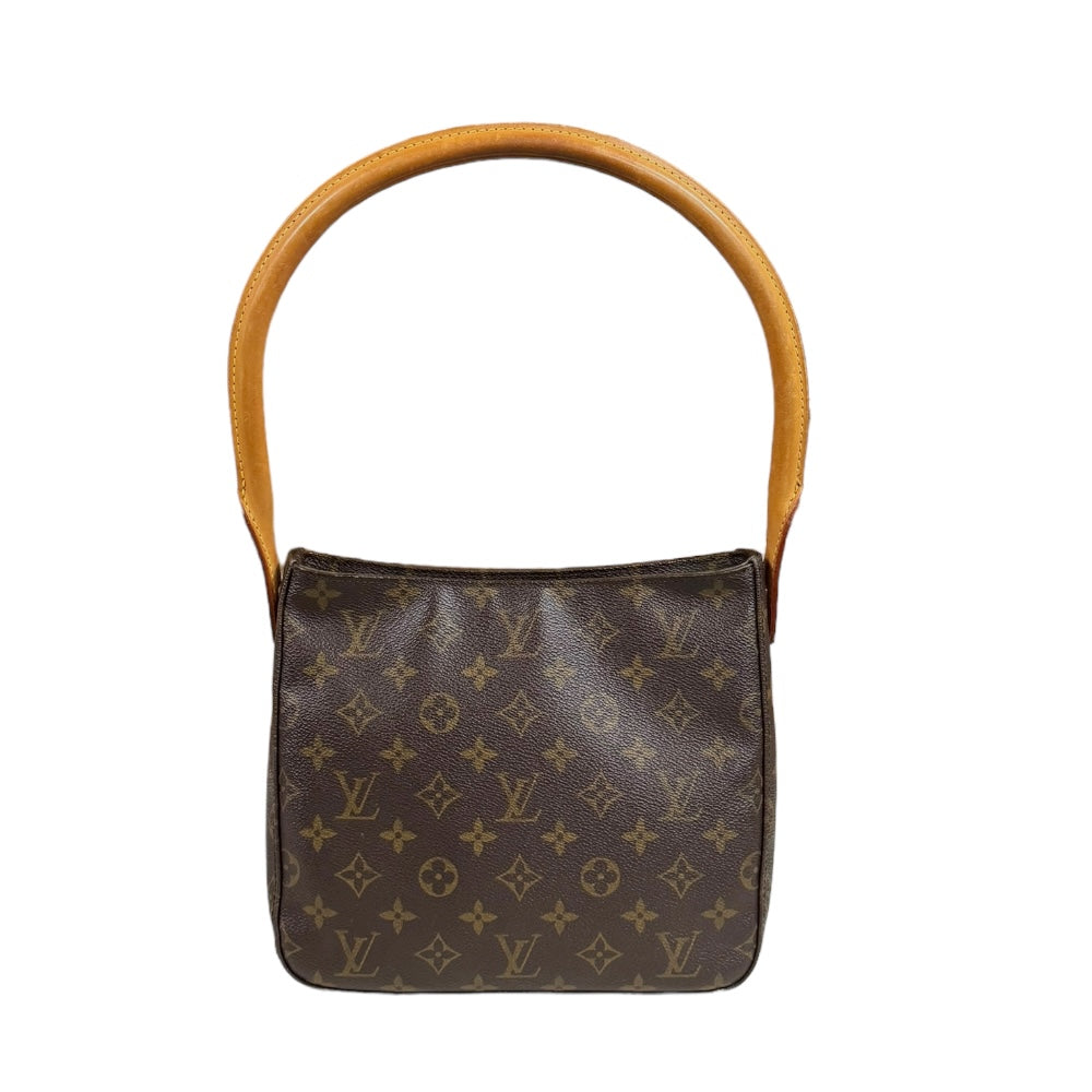 LOUIS VUITTON ルイヴィトン ルーピングMM ショルダーバッグ モノグラムキャンバス ブラウン レディース 中古 –  【公式】リサイクルキング オンラインショップ