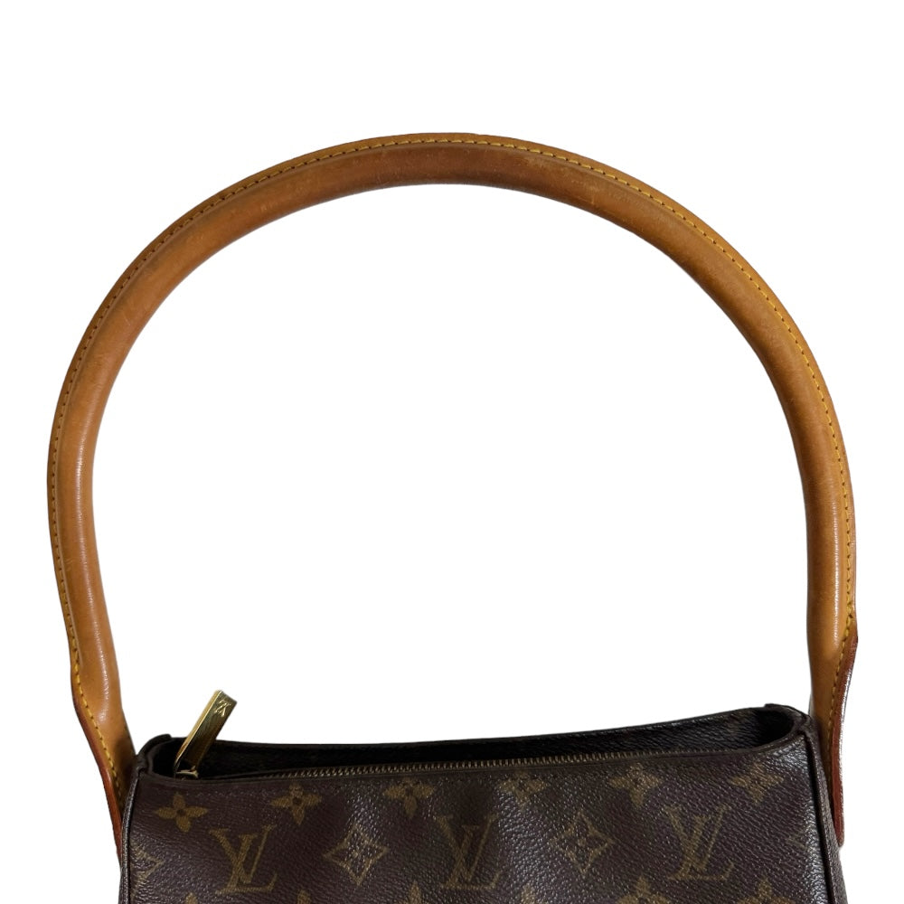 LOUIS VUITTON ルイヴィトン ルーピングMM ショルダーバッグ モノグラムキャンバス ブラウン レディース 中古 –  【公式】リサイクルキング オンラインショップ