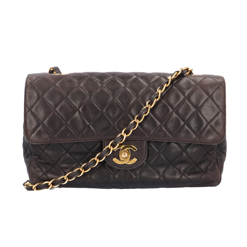 CHANEL シャネル✨️マトラッセ ショルダーバッグ✨️ラムスキン✨️ブラック CHANEL シャネル マトラッセ ショルダーバッグ ラムスキン