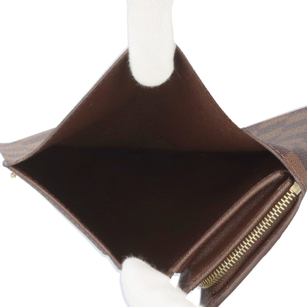 LOUIS VUITTON ルイヴィトン ポルトモネ ビエ トレゾール ダミエ 二