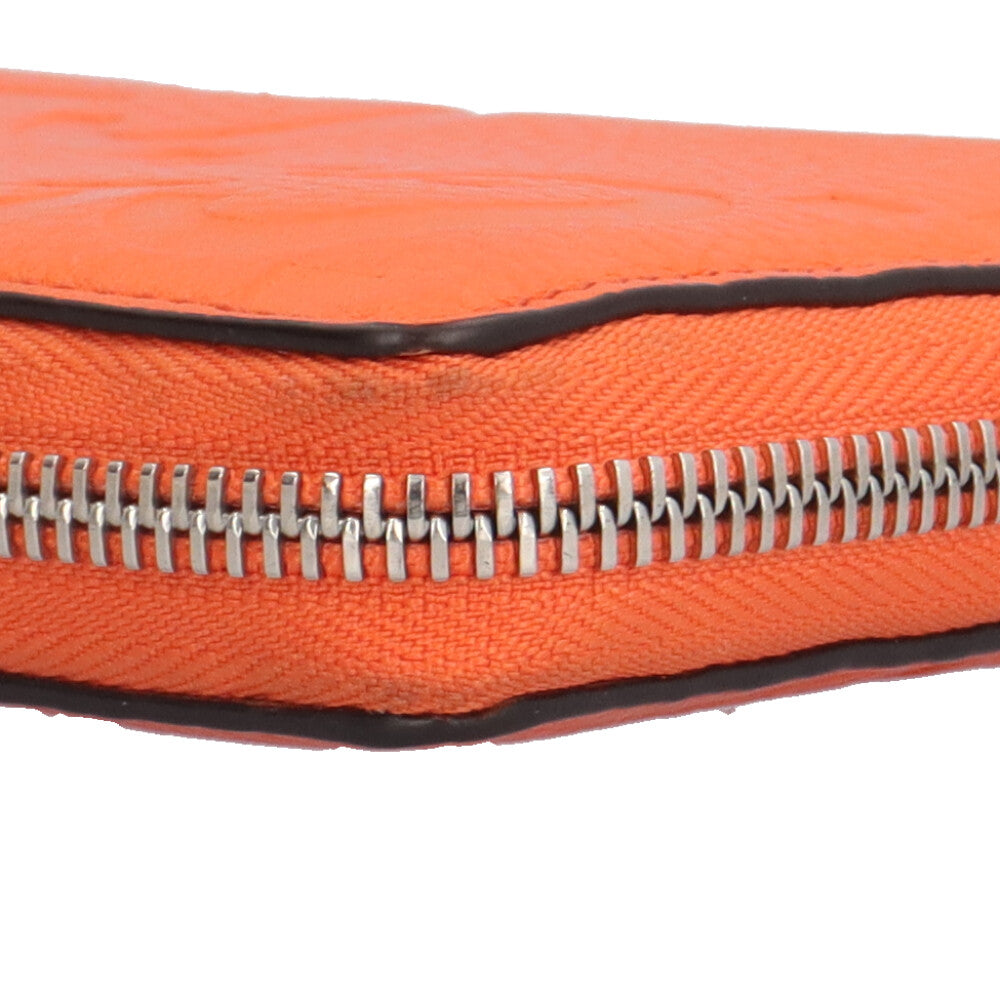 GUCCI GGパターン オレンジレザー長財布 GUCCI オレンジレザー GGパターン 長財布