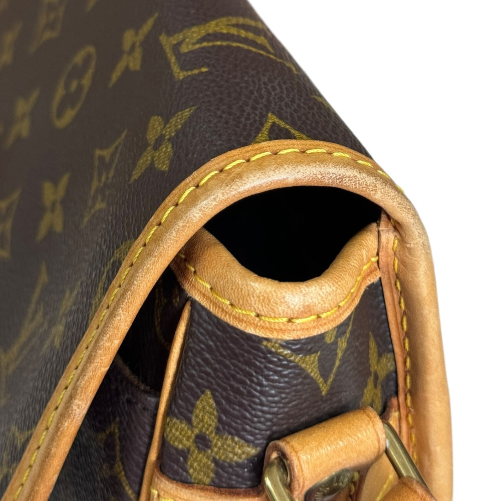 LOUIS VUITTON ルイヴィトン ソローニュ モノグラム ショルダーバッグ モノグラムキャンバス ブラウン レディース 中古 –  【公式】リサイクルキング オンラインショップ