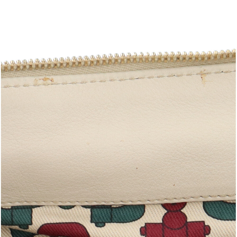 GUCCI グッチ ヒステリア グッチシマ ハンドバッグ レザー ベージュ