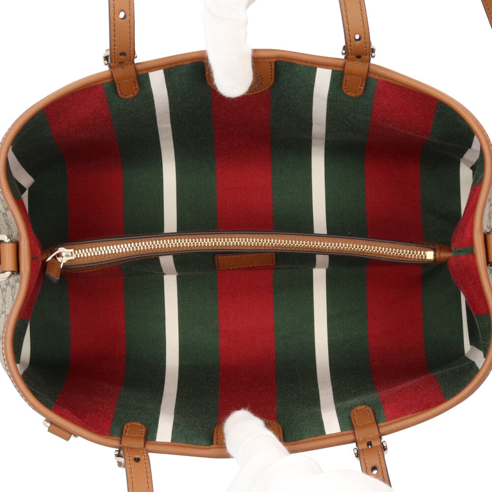 GUCCI グッチ ミディアム トートバッグ GGエンブレム ショルダーバッグ
