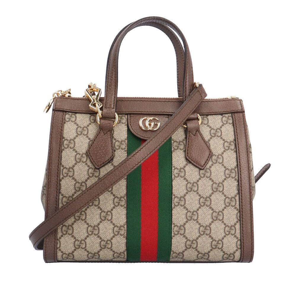 GUCCI グッチ GGスモールトートバッグ オフィディア ショルダーバッグ GGキャンバス ベージュ レディース 中古 – 【公式】リサイクルキング  オンラインショップ