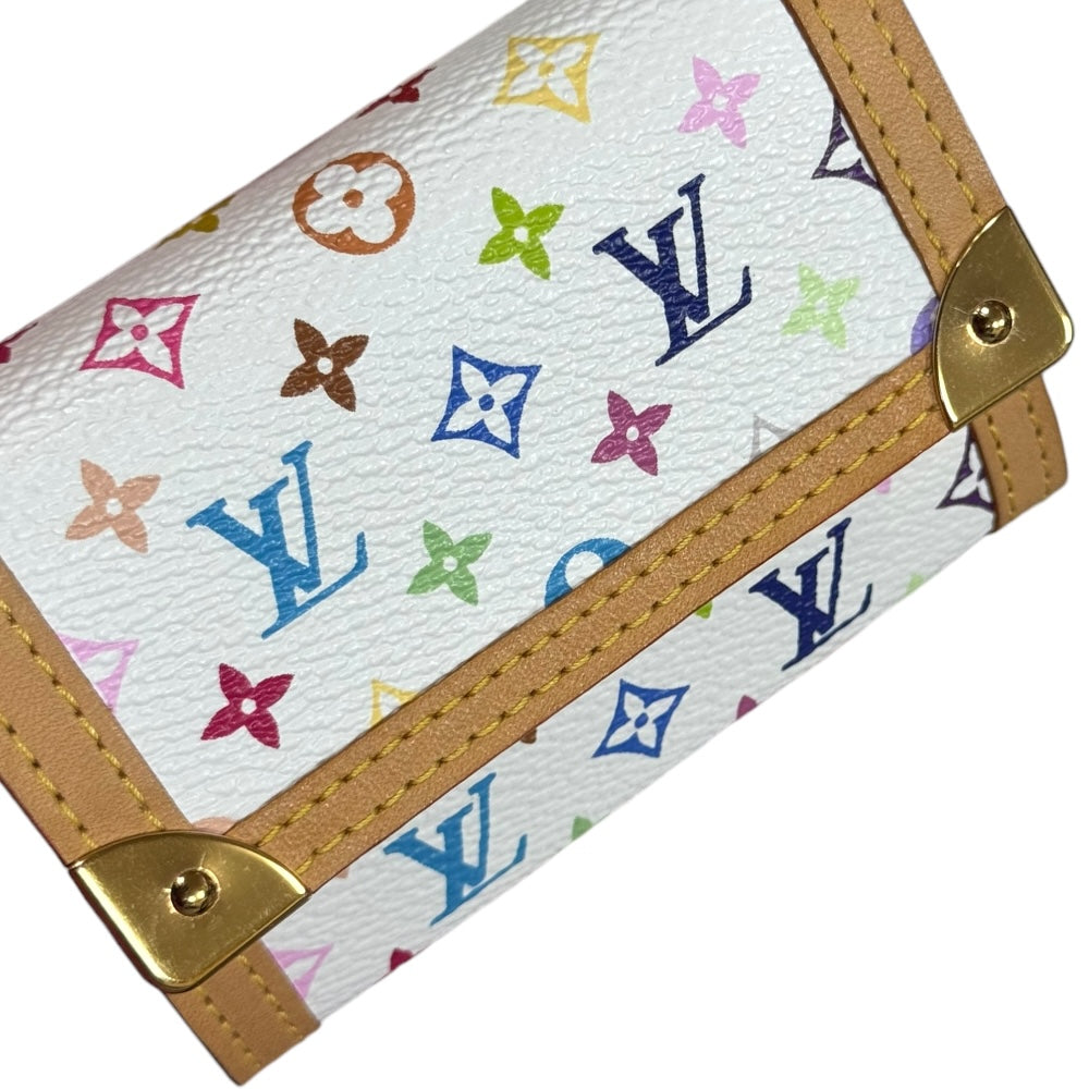 LOUIS VUITTON ルイヴィトン ポルトモネ・プラ モノグラムマルチカラー コインケース モノグラムマルチカラー レディース 中古 –  【公式】リサイクルキング オンラインショップ