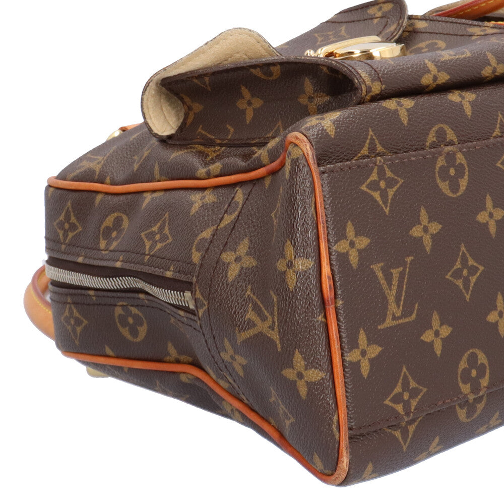 LOUIS VUITTON ルイヴィトン マンハッタンGM モノグラム ハンドバッグ モノグラムキャンバス ブラウン レディース 中古 –  【公式】リサイクルキング オンラインショップ