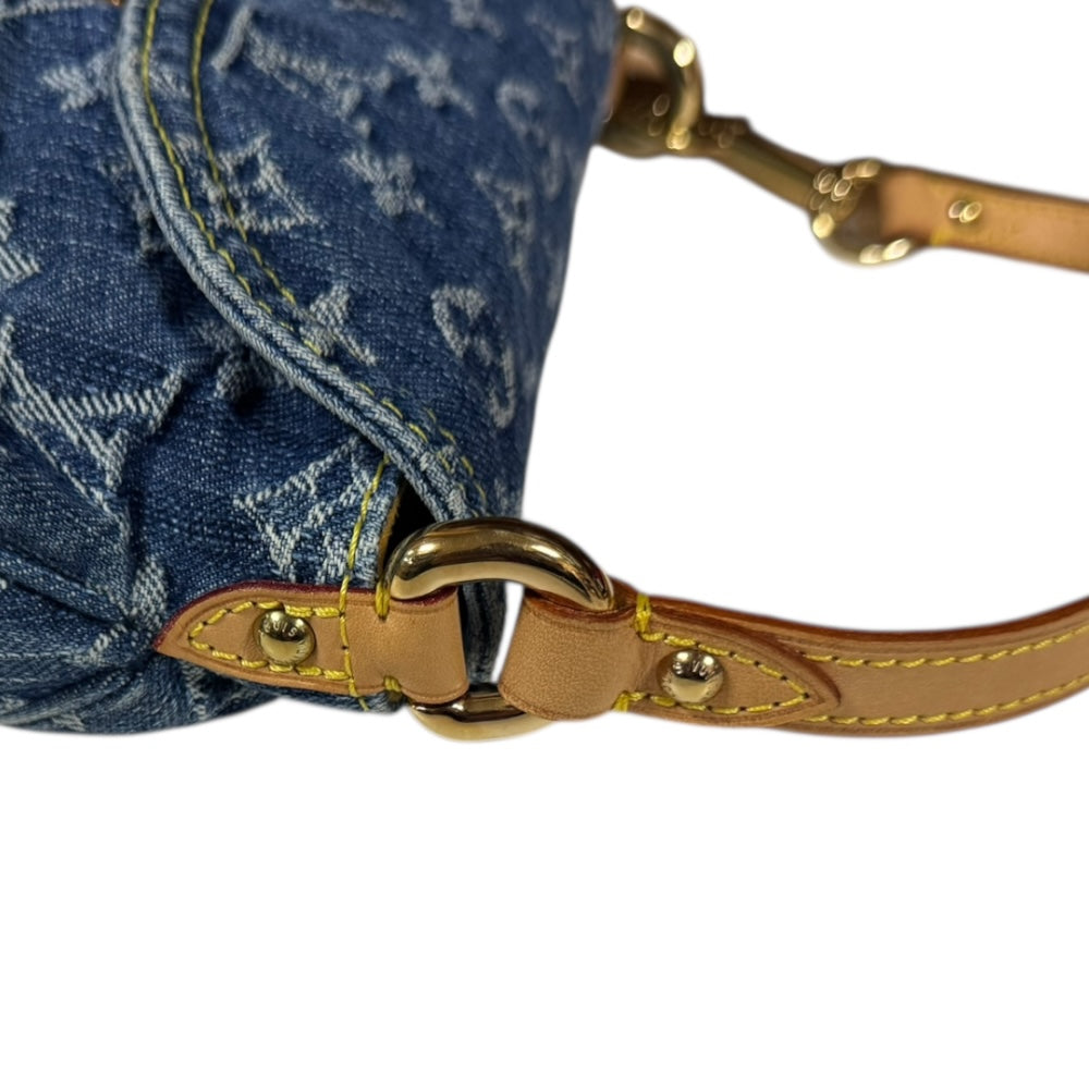 90 ファッション LOUIS VUITTON ルイヴィトン デニムラインベルト