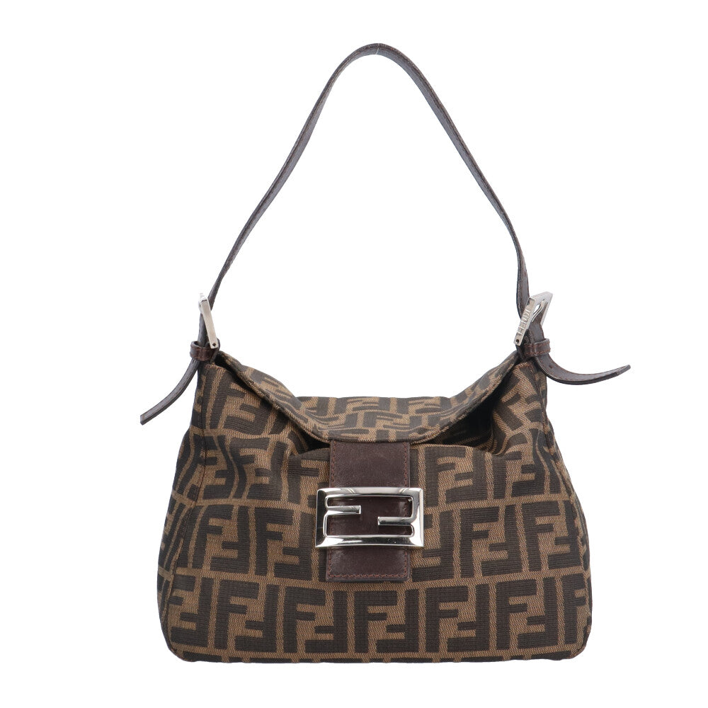 FENDI フェンディ ズッカ ショルダーバッグ ナイロンジャガード