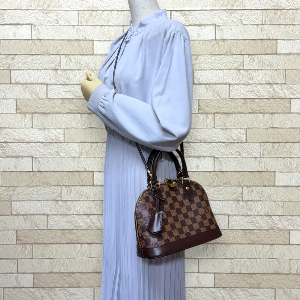 LOUIS VUITTON ルイヴィトン アルマBB ダミエ ショルダーバッグ ダミエ