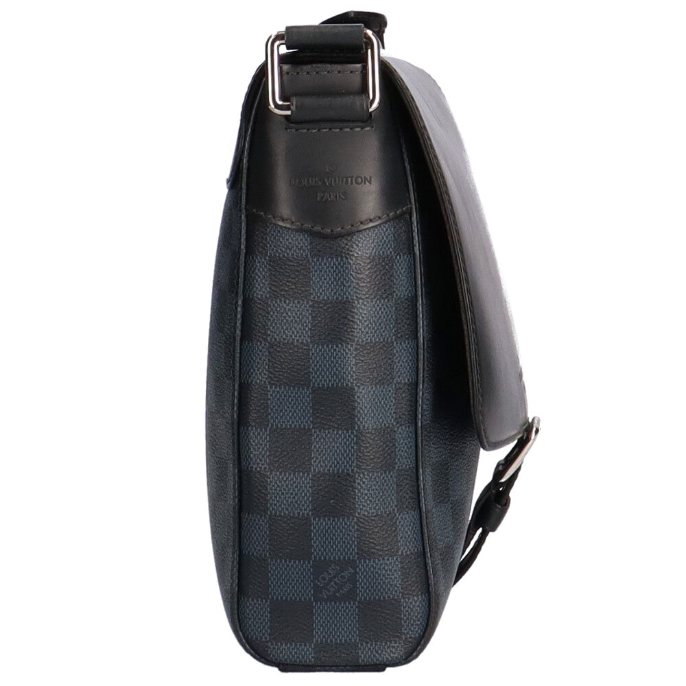 Louis Vuitton Newport Messenger MM Damier Cobalt Shoulder Bag