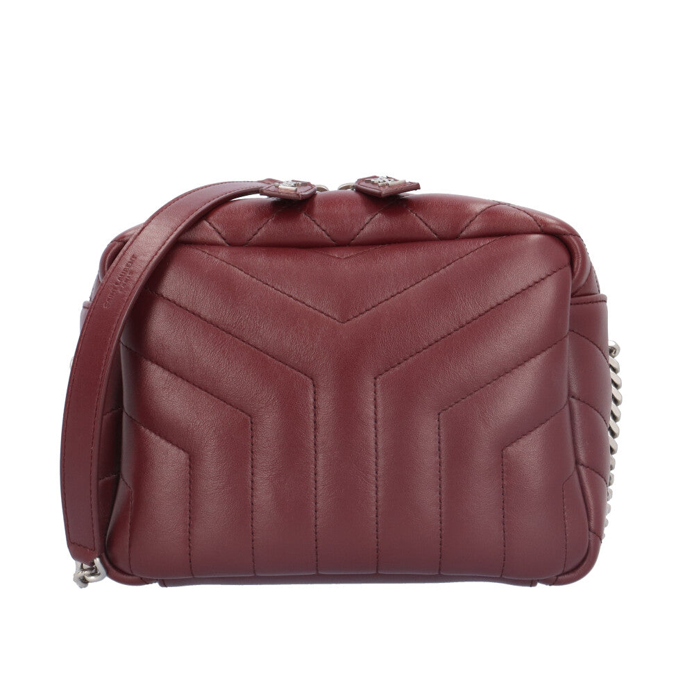 Saint Laurent サンローラン カバスシック レッド ショルダーバッグ