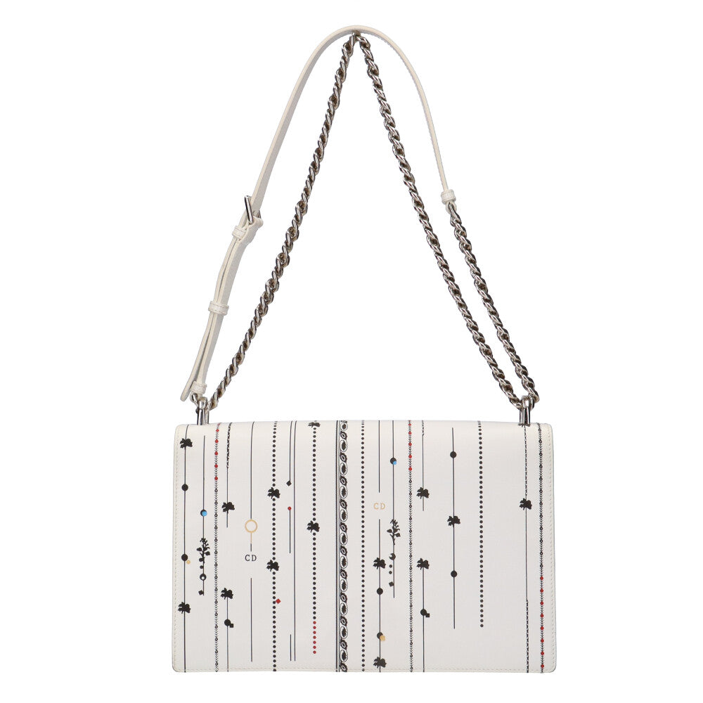 ディオール Dior ディオラマ ショルダーバッグ レザー ホワイト 