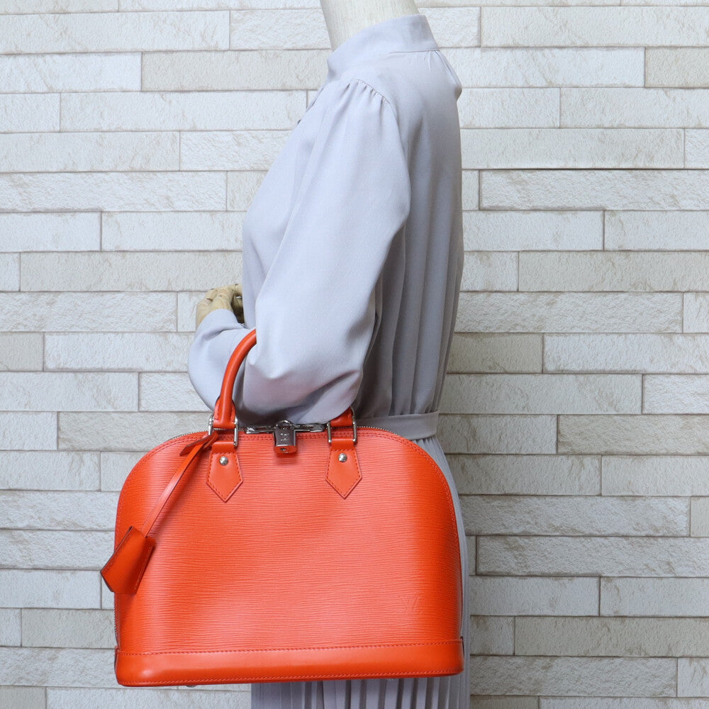 ルイヴィトン LOUIS VUITTON アルマPM エピ ハンドバッグ エピレザー