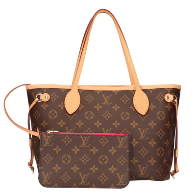 LOUIS VUITTON ルイヴィトン ネヴァーフルPMポーチ付 モノグラム